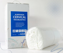 Cargar imagen en el visor de la galería, Almohada cervical viscoelástica ola