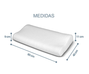 Almohada cervical viscoelástica ola