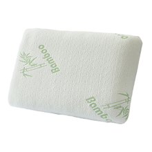 Cargar imagen en el visor de la galería, almohada-viscoelastica-bamboo-estandar-vista-angulo-vertical-E4F
